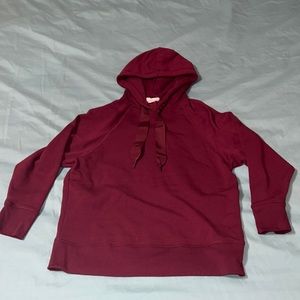 Dark burgundy hoodie